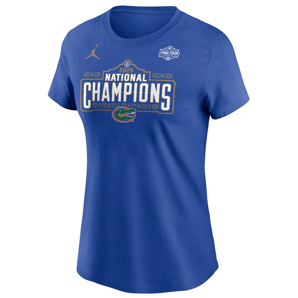 Women's Jordan Brand Royal 2025 NCAA Men's Basketball National Champions Celebration T-Shirt