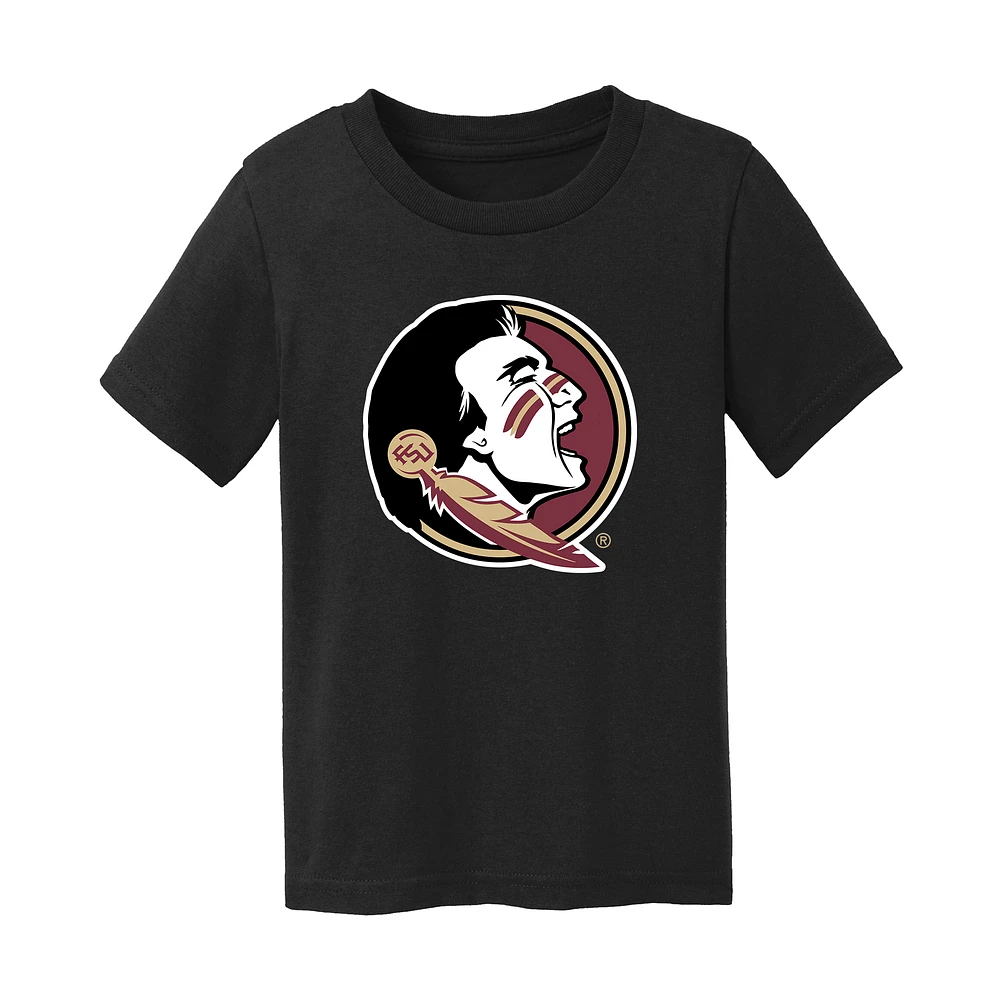 Infant Chad & Jake Black Florida State Seminoles Primary Logo T-Shirt
