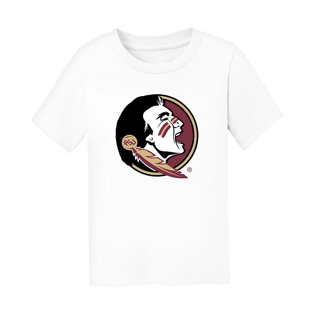 Toddler Chad & Jake White Florida State Seminoles Primary Logo T-Shirt