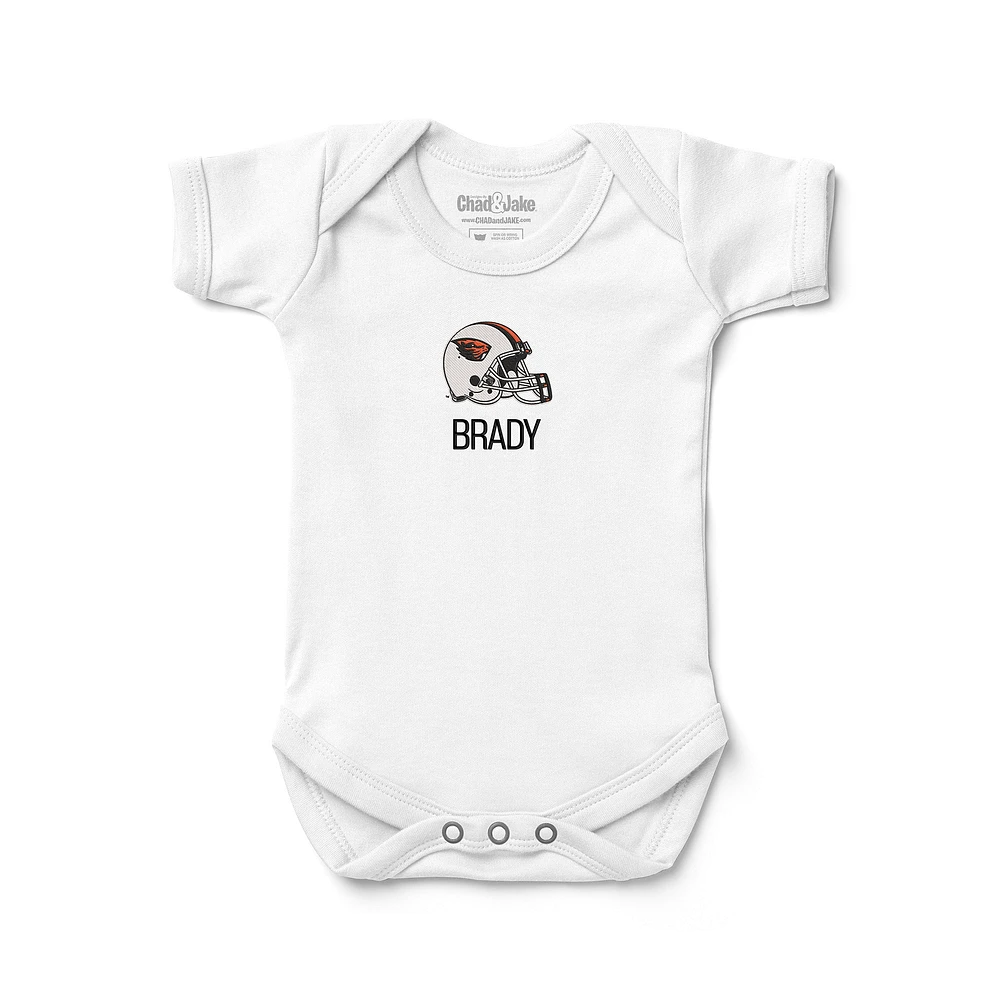 Infant Chad & Jake Oregon State Beavers Logo Personalized Bodysuit