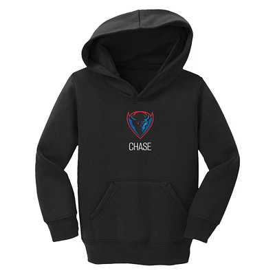 Toddler Chad & Jake DePaul Blue Demons Personalized Pullover Hoodie