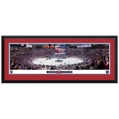 Alexander Ovechkin Washington Capitals NHL All-Time Leading Goal Scorer 44" x 18" Ceremony Deluxe Framed Panoramic Photograph