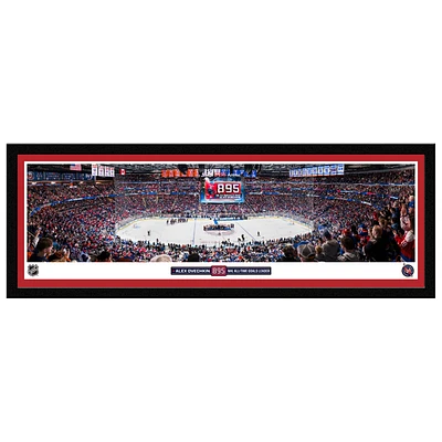 Alexander Ovechkin Washington Capitals NHL All-Time Leading Goal Scorer 41.5" x 15" Ceremony Select Frame
