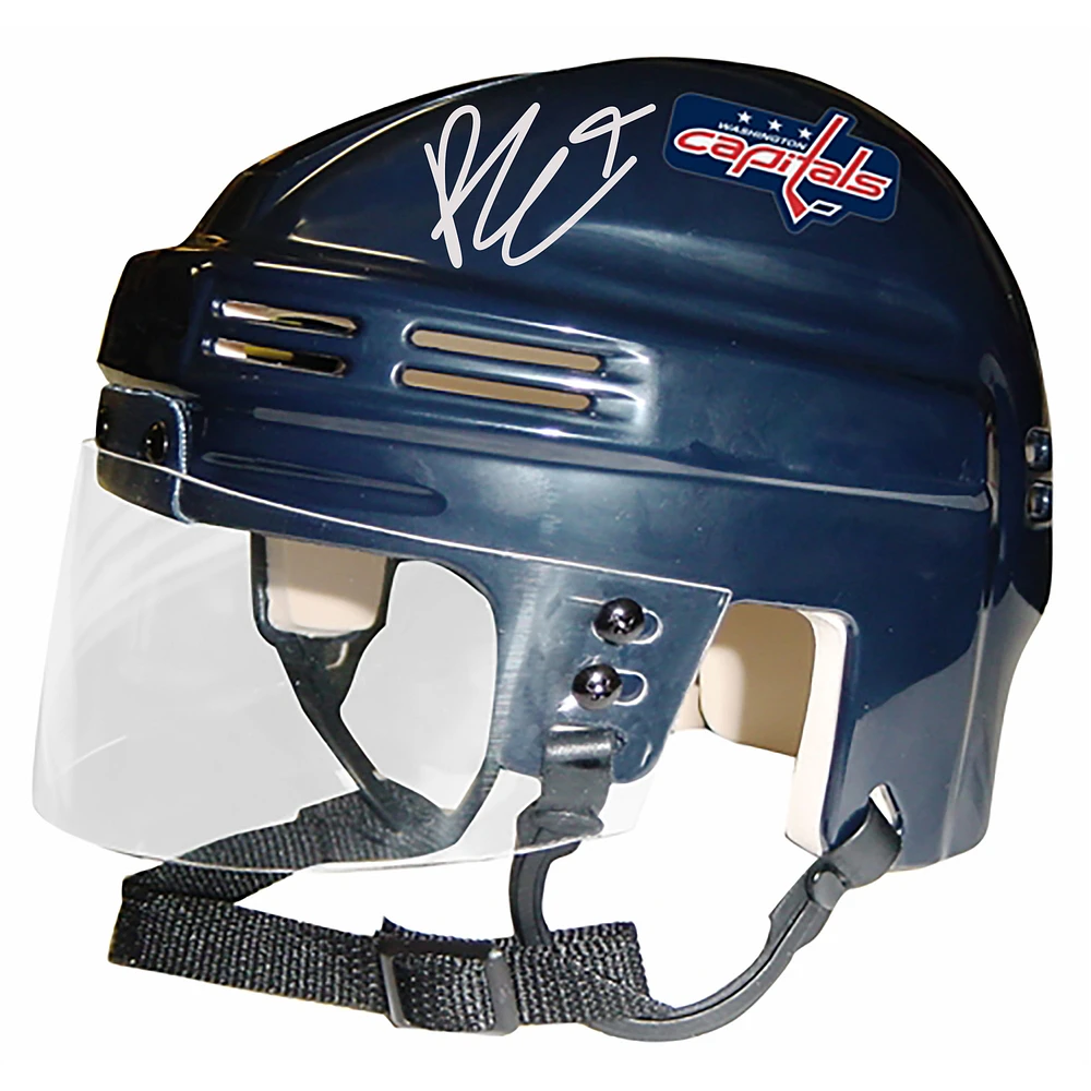 Ryan Leonard Washington Capitals Autographed Mini Helmet