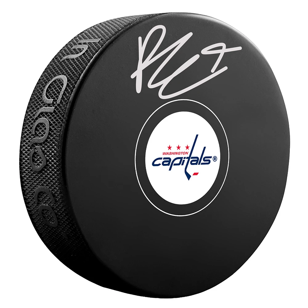 Ryan Leonard Washington Capitals Autographed Autographed Hockey Puck