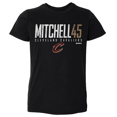 Toddler 500 Level Donovan Mitchell Black Cleveland Cavaliers Elite T-Shirt