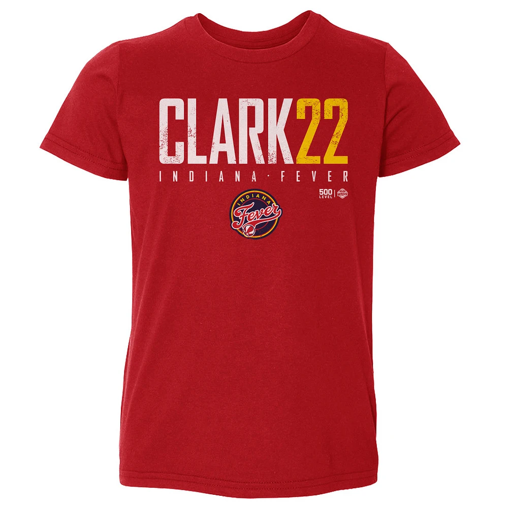 Toddler 500 Level Caitlin Clark Red Indiana Fever Elite T-Shirt