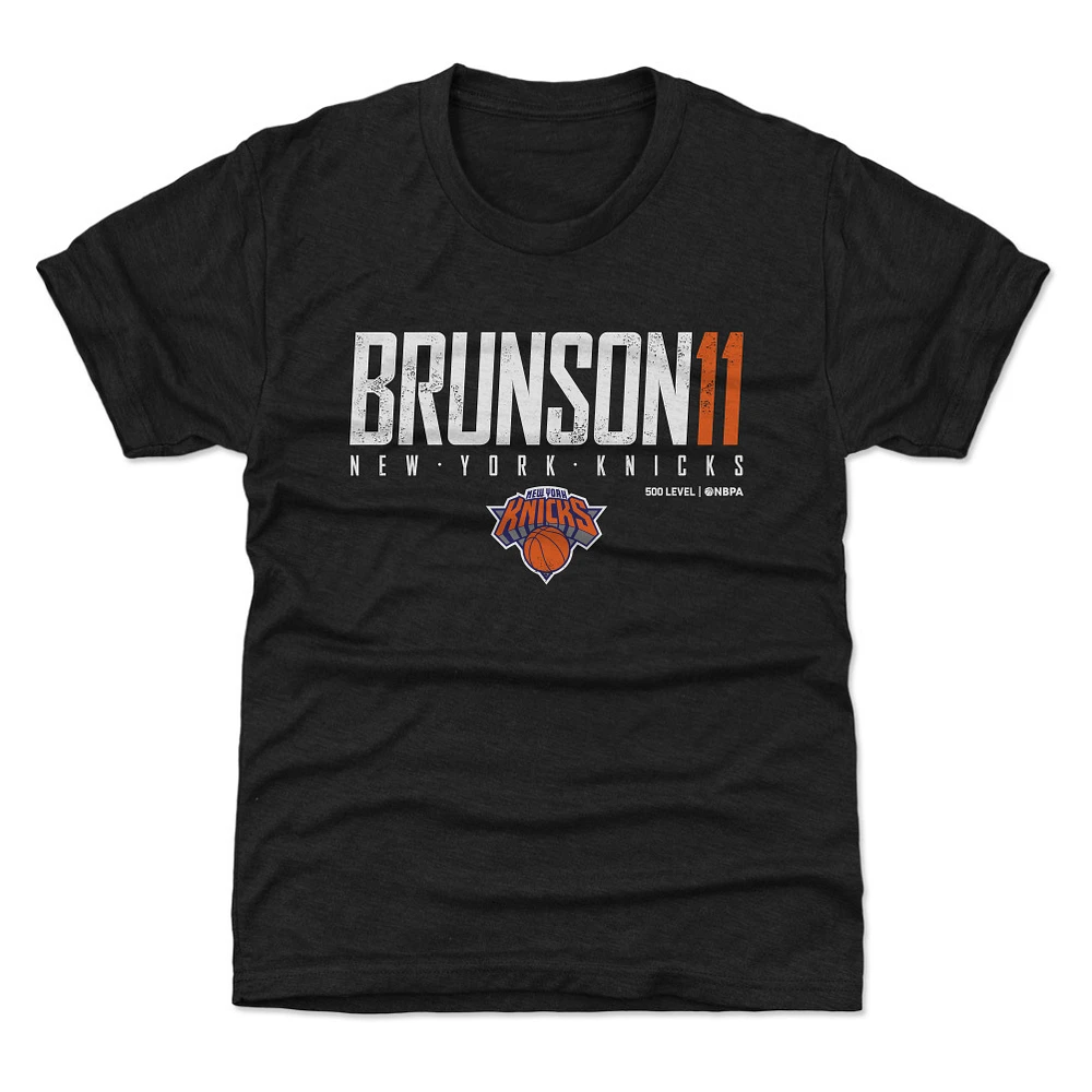 Youth 500 Level Jalen Brunson New York Knicks Elite T-Shirt