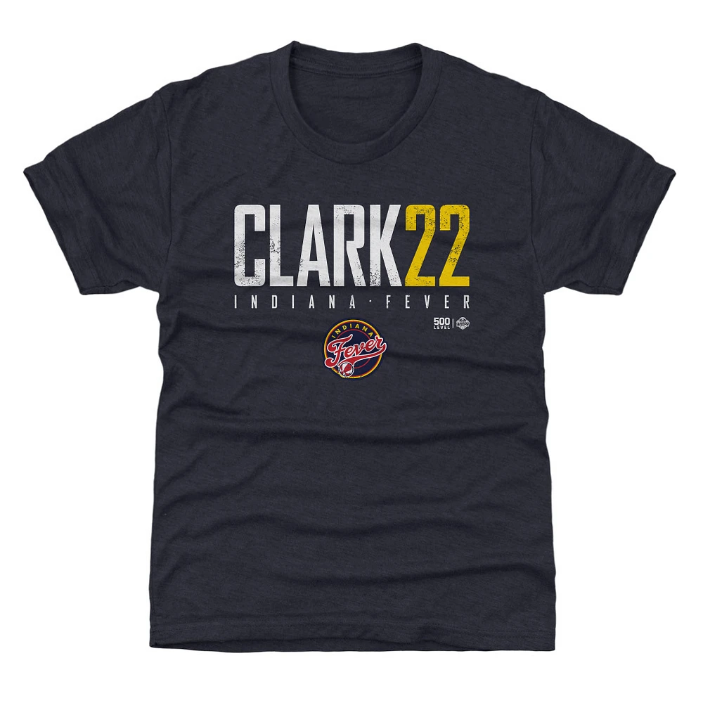 Youth 500 Level Caitlin Clark Navy Indiana Fever Elite T-Shirt