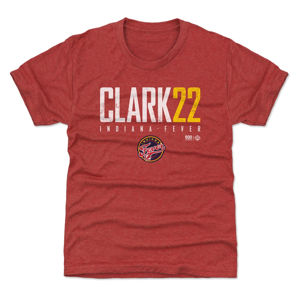 Youth 500 Level Caitlin Clark Red Indiana Fever Elite T-Shirt