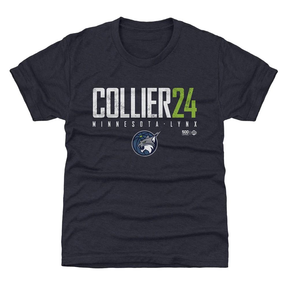 Youth 500 Level Napheesa Collier Navy Minnesota Lynx Elite T-Shirt