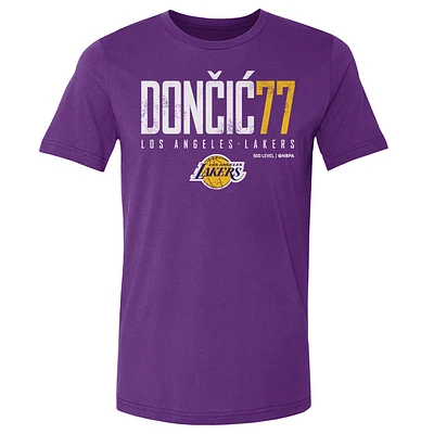 Men's 500 Level Luka Dončić Purple Los Angeles Lakers Elite T-Shirt