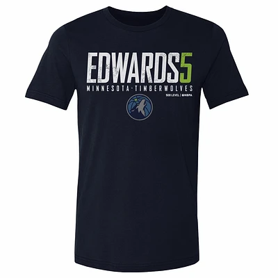 Men's 500 Level Anthony Edwards Navy Minnesota Timberwolves Elite T-Shirt