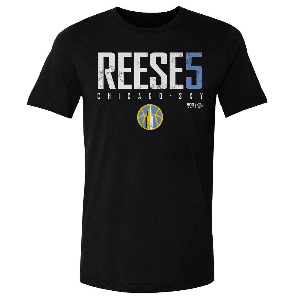 Men's 500 Level Angel Reese Black Chicago Sky Elite T-Shirt
