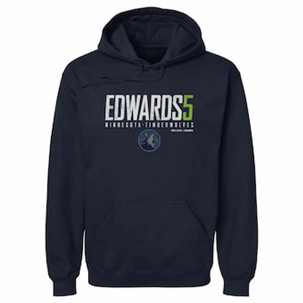 Men's 500 Level Anthony Edwards Navy Minnesota Timberwolves Elite Pullover Hoodie