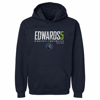 Men's 500 Level Anthony Edwards Navy Minnesota Timberwolves Elite Pullover Hoodie