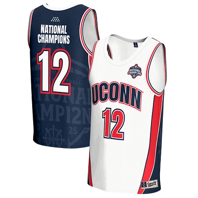 Youth GameDay Greats White UConn Huskies 2025 NCAA Women's Basketball National Champions Lightweight Fashion Jersey