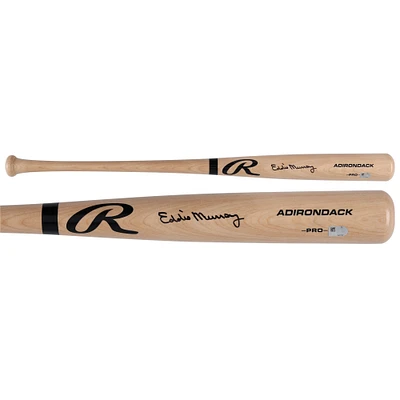 Eddie Murray Baltimore Orioles Autographed Blonde Rawlings Pro Bat