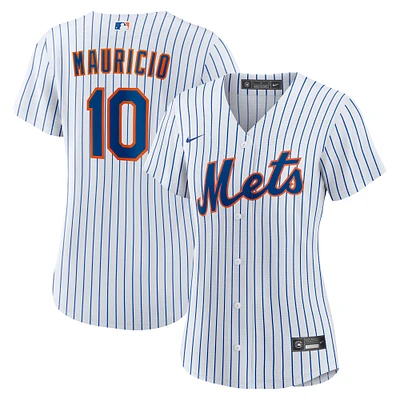 Women's Nike Ronny Mauricio White New York Mets Home Replica Jersey