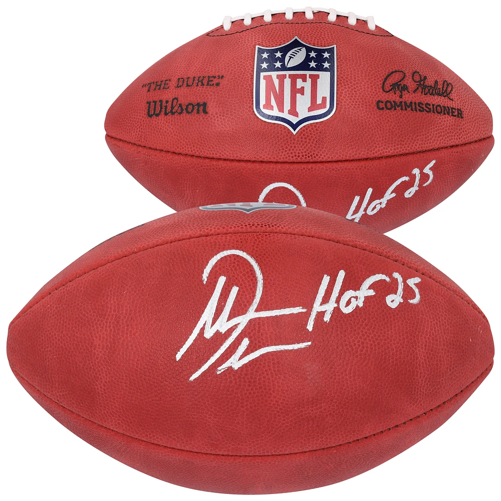 Antonio Gates San Diego Chargers Autographed Wilson Duke Full Color Football with "HOF 25" Inscription