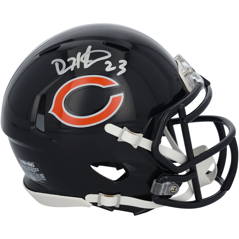 Devin Hester Chicago Bears Autographed Riddell Speed Mini Helmet