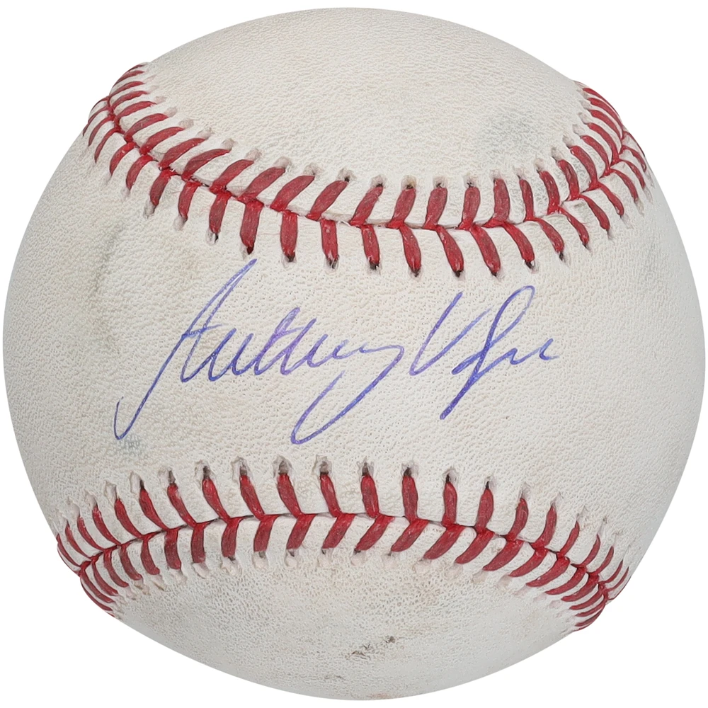 Anthony Volpe New York Yankees Autographed Game-Used Baseball vs. Boston Red Sox on July 5, 2024 - Single