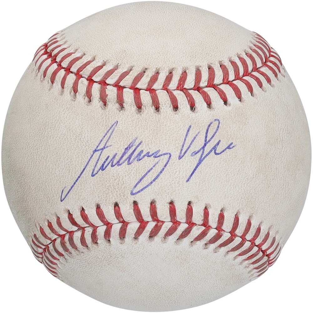 Anthony Volpe New York Yankees Autographed Game-Used Baseball vs. Cleveland Guardians on August 20, 2024 - RBI Double