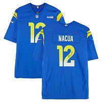 Puka Nacua Los Angeles Rams Autographed Royal Nike Game Jersey