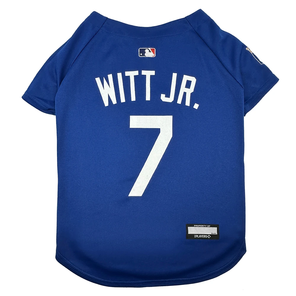 Bobby Witt Jr. Royal Kansas City Royals Player Pet Jersey