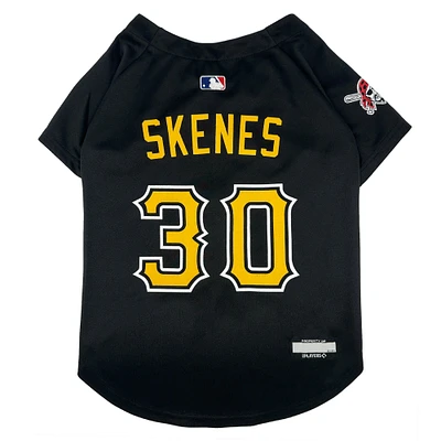 Paul Skenes Black Pittsburgh Pirates Player Pet Jersey