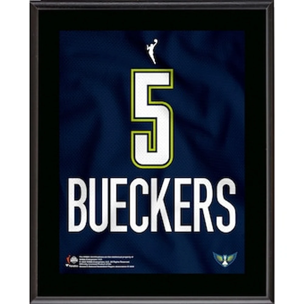 Paige Bueckers Dallas Wings 2025 WNBA Draft 10.5" x 13" Jersey Number Sublimated Player Plaque