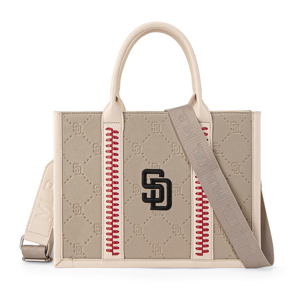 Montana West San Diego Padres Whipstitch Crossbody Tote