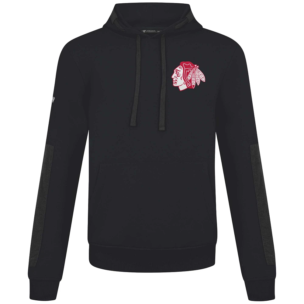 Men's Levelwear Chicago Blackhawks Bombay Response Pullover Hoodie