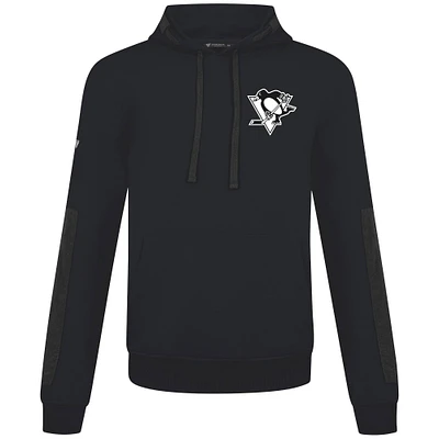 Men's Levelwear Black Pittsburgh Penguins Bombay Response Pullover Hoodie