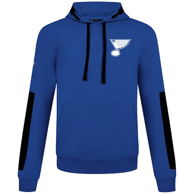 Men's Levelwear Royal St. Louis Blues Bombay Response Pullover Hoodie