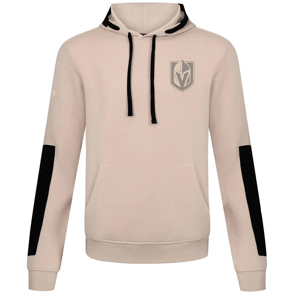Men's Levelwear Khaki Vegas Golden Knights Bombay Response Pullover Hoodie
