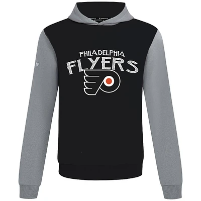 Men's Levelwear Black/Gray Philadelphia Flyers Ultimate Mission Pullover Hoodie
