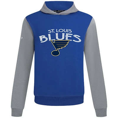 Men's Levelwear Royal/Gray St. Louis Blues Ultimate Mission Pullover Hoodie