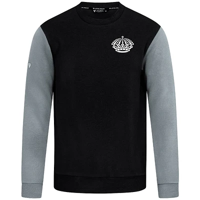 Men's Levelwear Black/Gray Los Angeles Kings Ultimate Response Sweatshirt