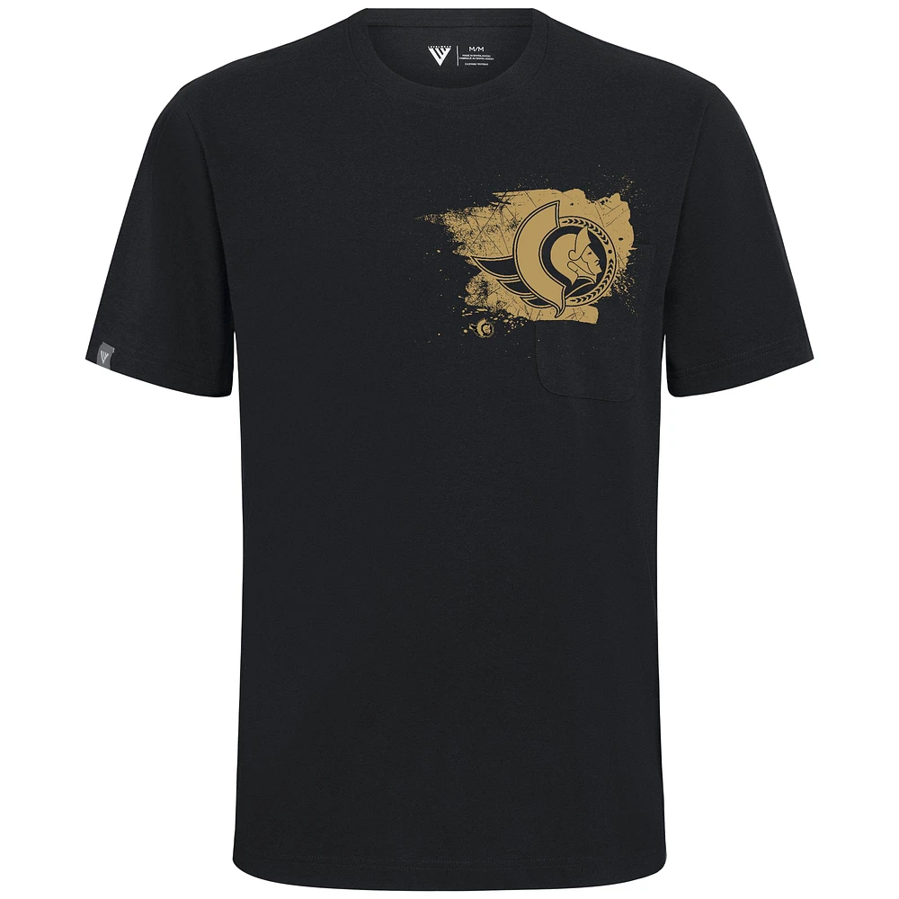 Men's Levelwear Ottawa Senators Focal Blasted T-Shirt