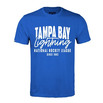 Men's Levelwear Royal Tampa Bay Lightning Richmond Response T-Shirt
