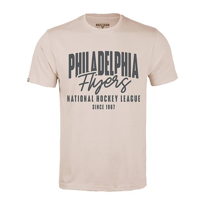 Men's Levelwear Khaki Philadelphia Flyers Richmond Response T-Shirt