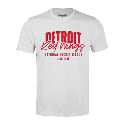 Men's Levelwear White Detroit Red Wings Richmond Response T-Shirt