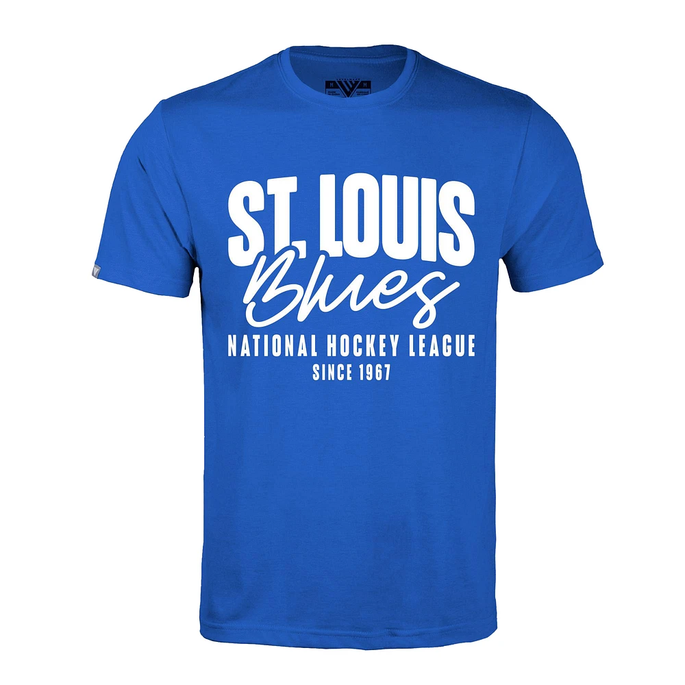 Men's Levelwear Royal St. Louis Blues Richmond Response T-Shirt