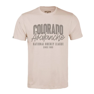Men's Levelwear Khaki Colorado Avalanche Richmond Response T-Shirt