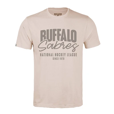 Men's Levelwear Khaki Buffalo Sabres Richmond Response T-Shirt