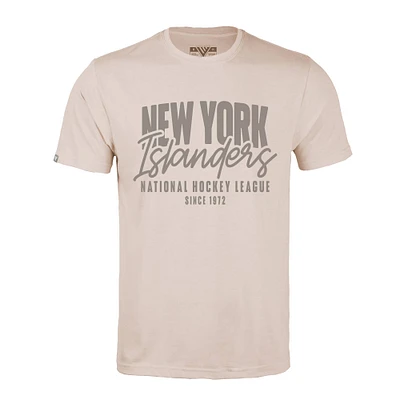 Men's Levelwear Khaki New York Islanders Richmond Response T-Shirt