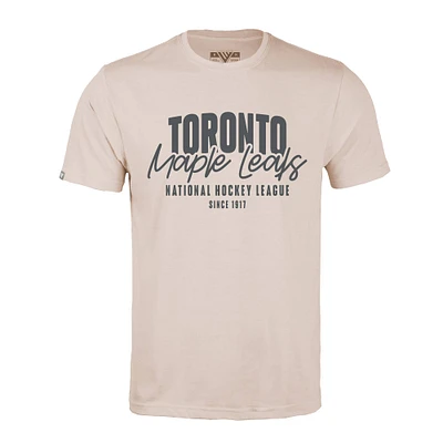 Men's Levelwear Khaki Toronto Maple Leafs Richmond Response T-Shirt