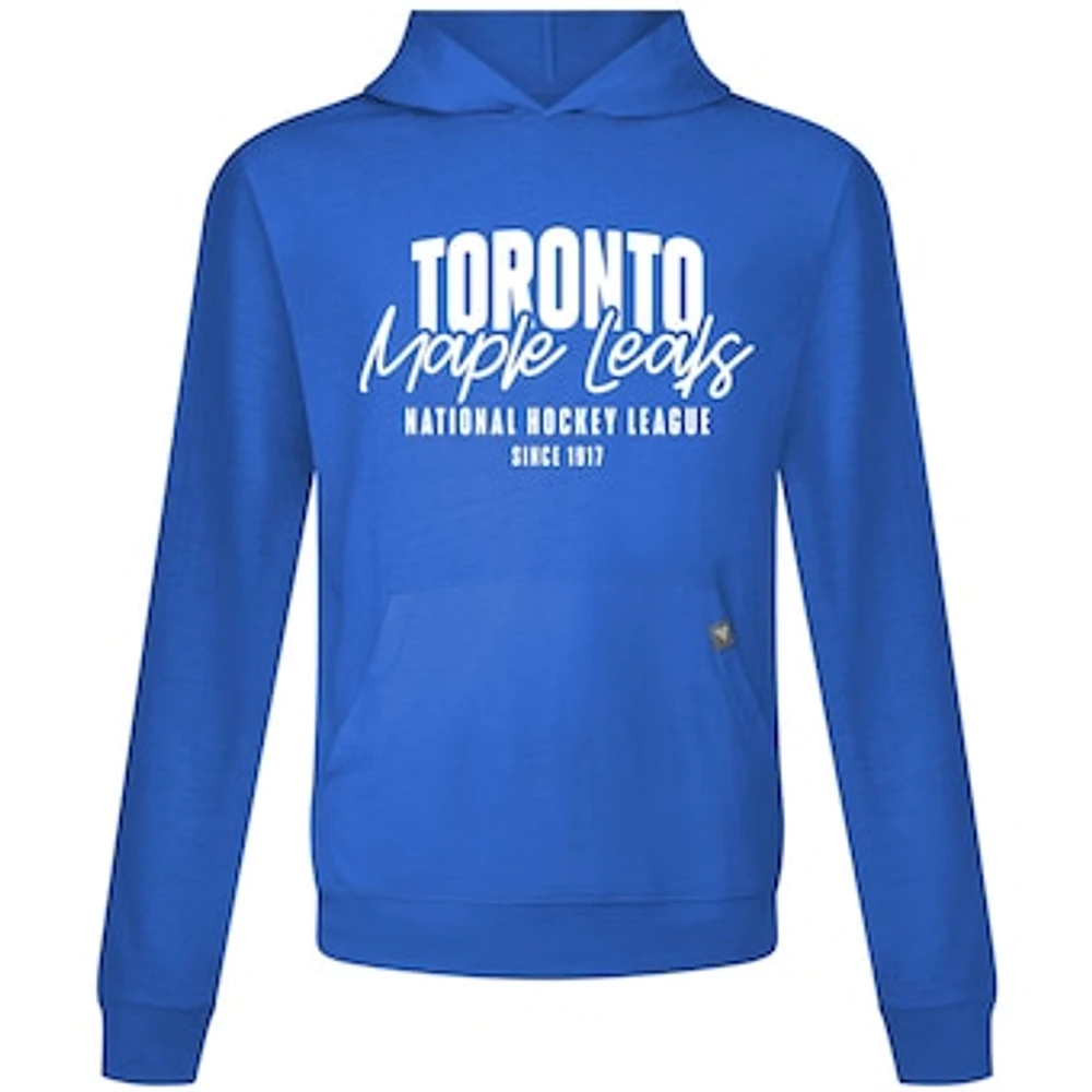 Men's Levelwear Royal Toronto Maple Leafs Relay Response Pullover Hoodie