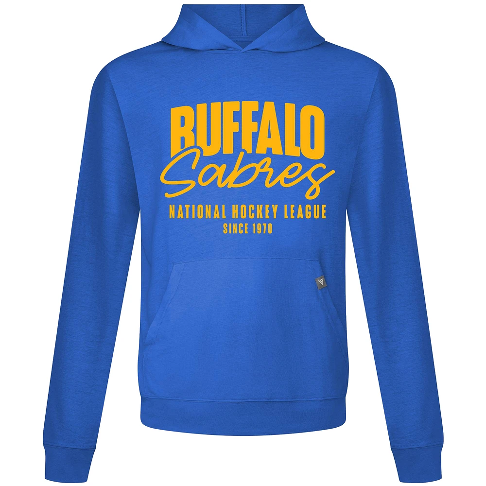 Men's Levelwear Royal Buffalo Sabres Relay Response Pullover Hoodie